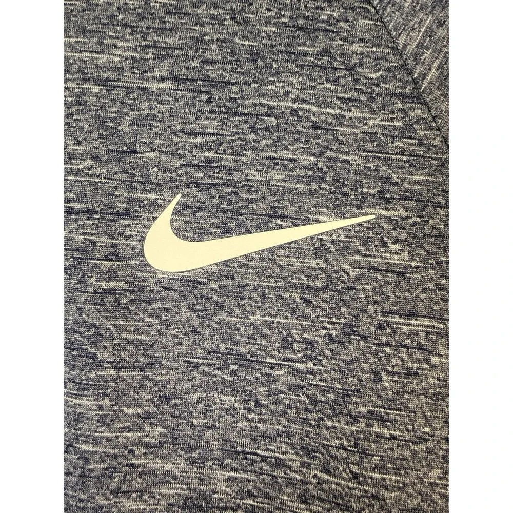 NWT Nike Dri-Fit Swim Men's Long-Sleeve Hydroguard Swim Shirt Navy Medium